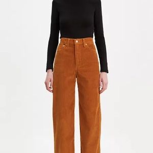 Levi’s Ribcage Wide Leg Corduroy jeans